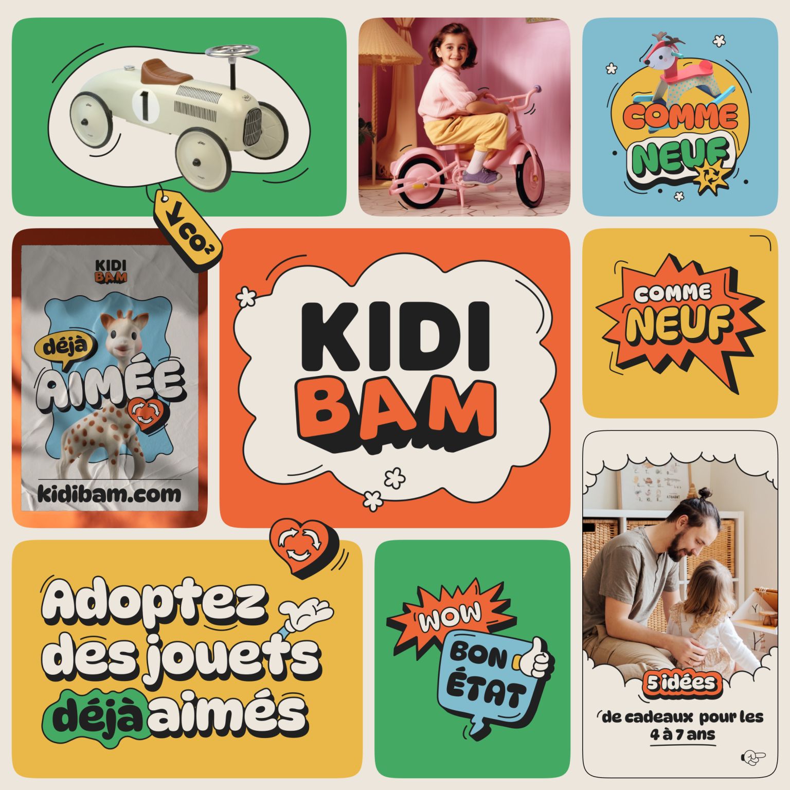 KIDIBAM - jouet occasion
